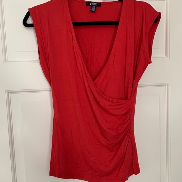 Chaps Wrap Top